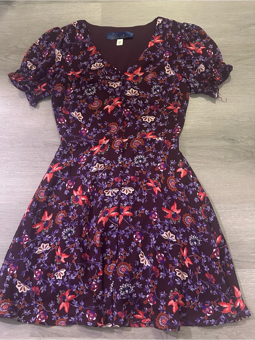 Floral 90s Style Dress
